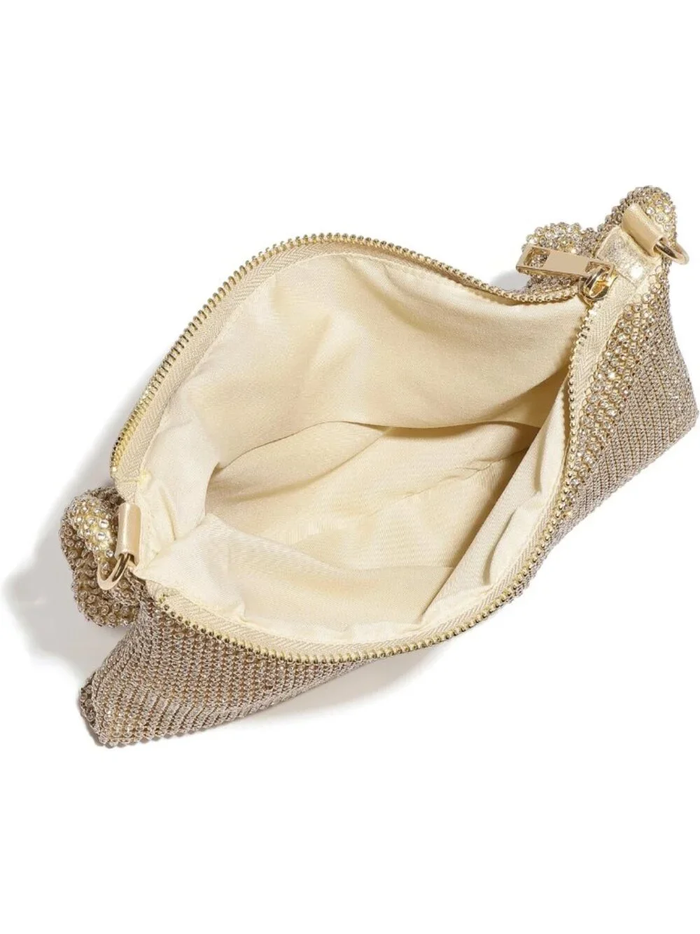 Sparkly Rhinestone Evening Clutch Purse for Women - Dressy Small Handbag
